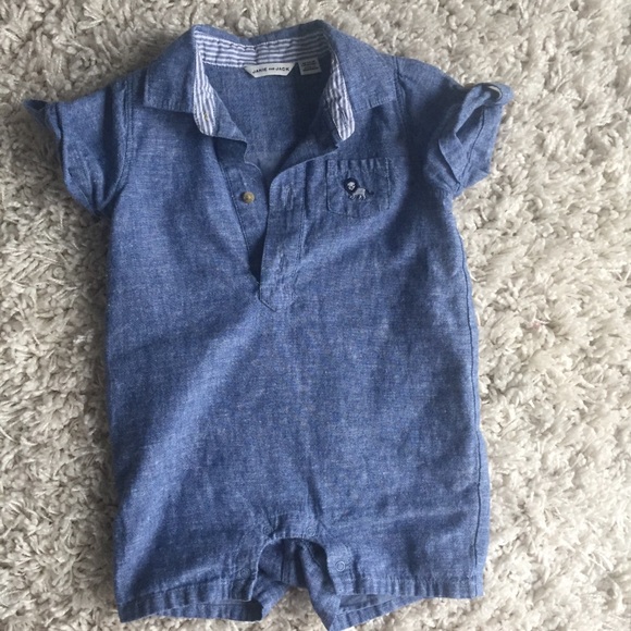 Janie and Jack Other - Janie and Jack chambray one piece shortall